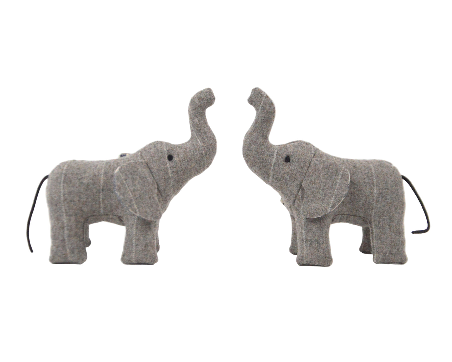Little Grey Tweed Elephant